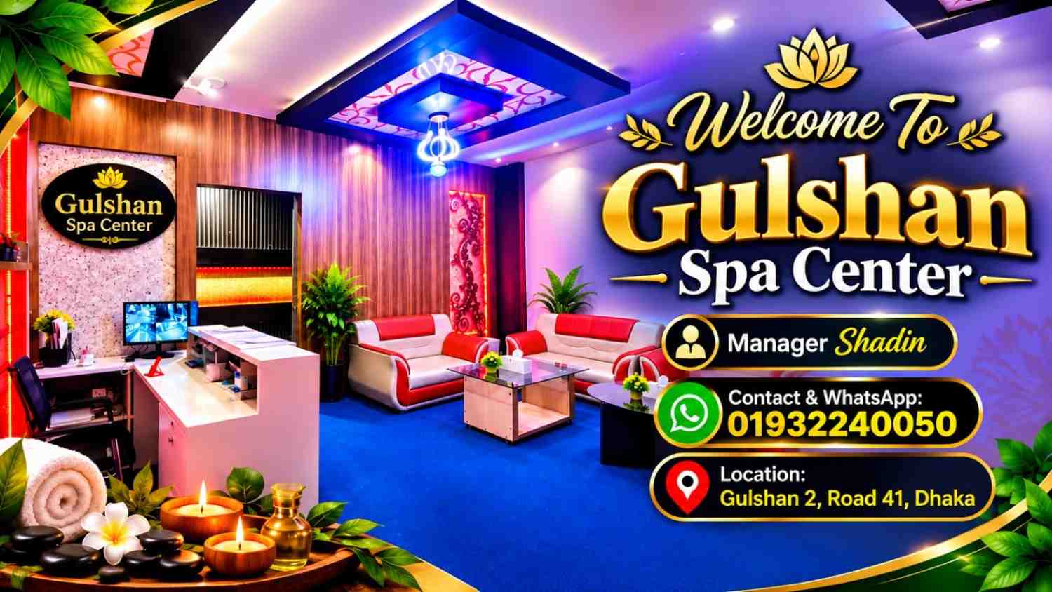 Luxury Spa Room Dhaka